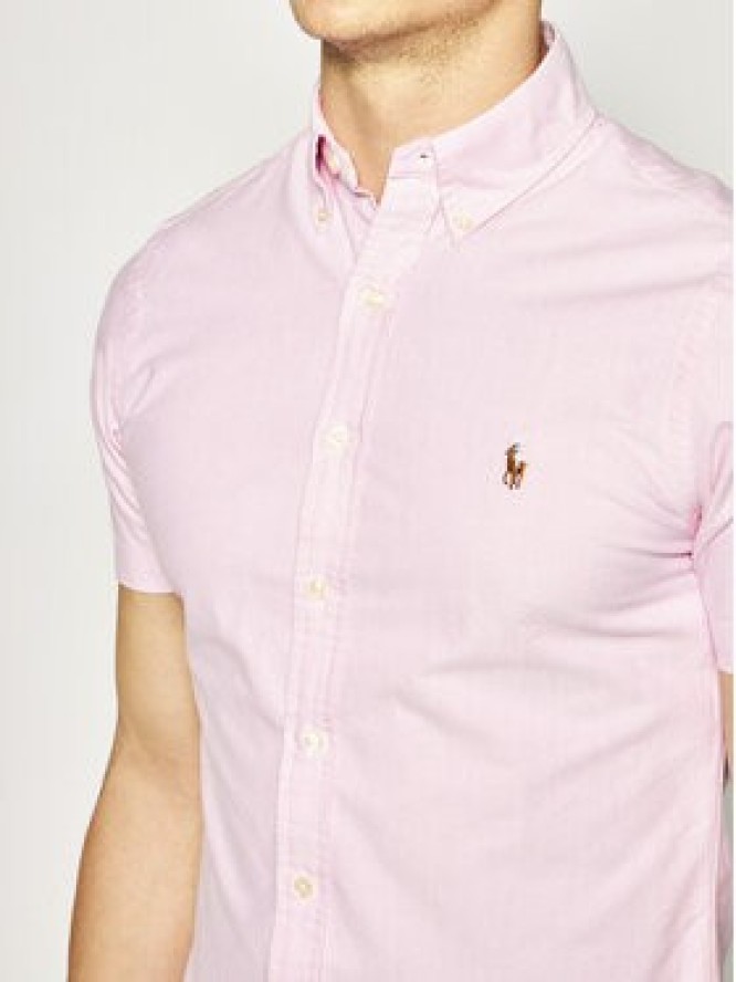 Polo Ralph Lauren Koszula Classics 710787736 Różowy Slim Fit