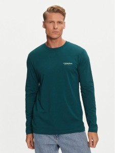 Jack&Jones Longsleeve Alvis 12259735 Zielony Standard Fit