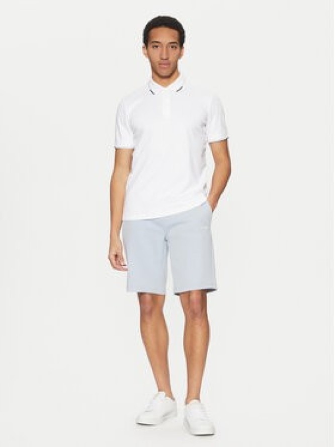 Calvin Klein Szorty sportowe Micro Logo K10K111208 Niebieski Regular Fit