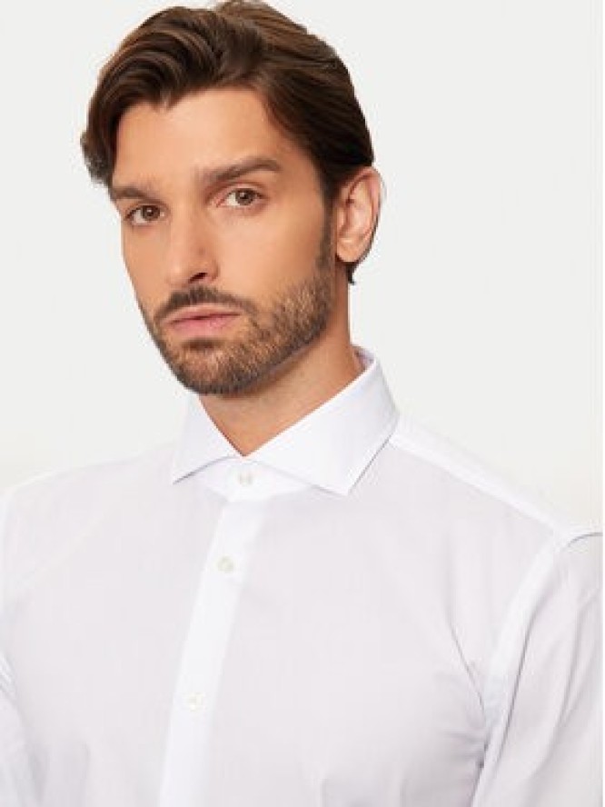 Boss Koszula H-Hank 50519935 Biały Slim Fit