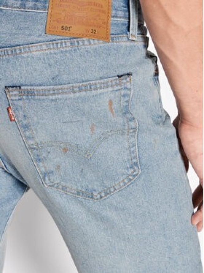 Levi's® Szorty jeansowe 501® Hemmed 36512-0163 Niebieski Regular Fit