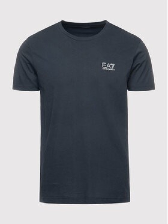 EA7 Emporio Armani T-Shirt 8NPT51 PJM9Z 0578 Granatowy Regular Fit