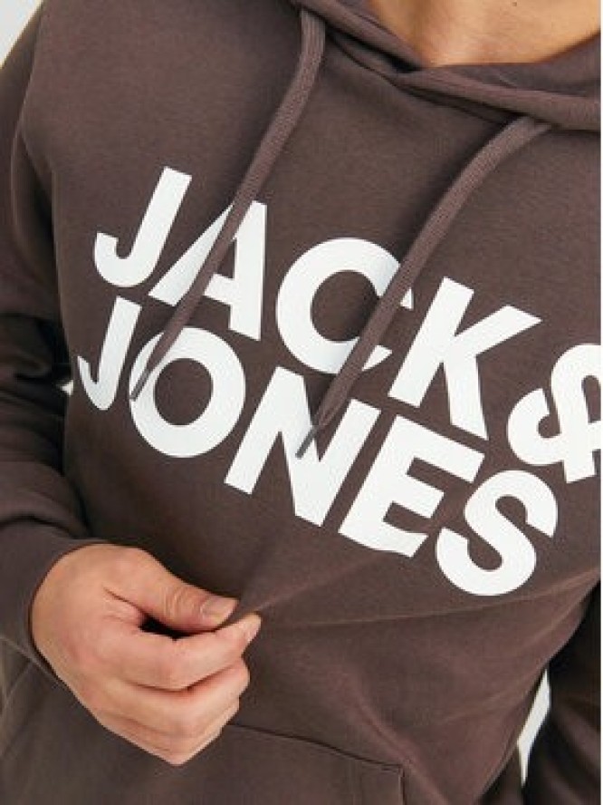 Jack&Jones Bluza Corp 12152840 Brązowy Standard Fit