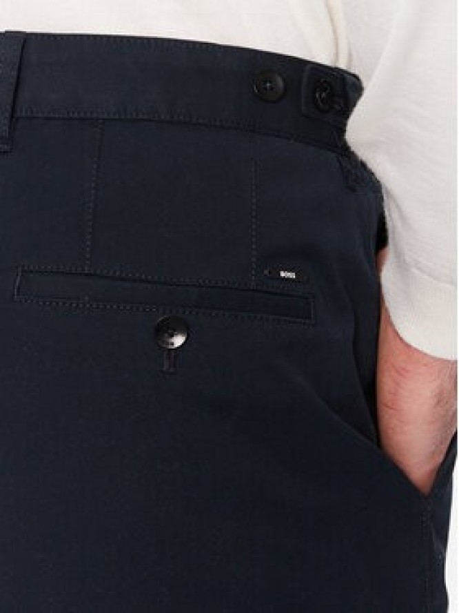 Boss Spodnie materiałowe C-Genius 50485076 Granatowy Slim Fit