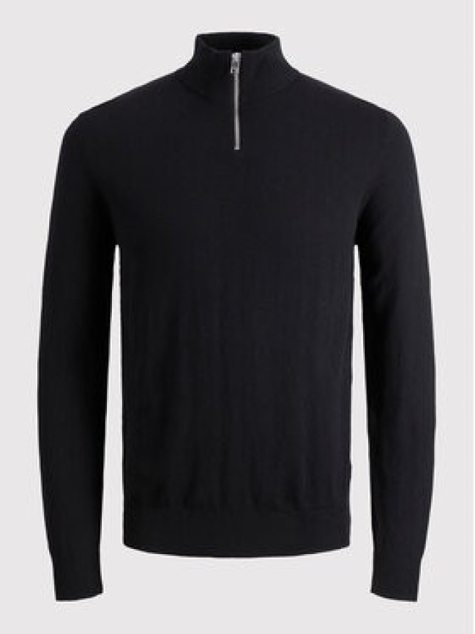 Jack&Jones Sweter Emil 12189339 Czarny Regular Fit