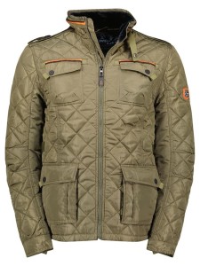 Geographical Norway Kurtka pikowana "Delio" w kolorze khaki rozmiar: S