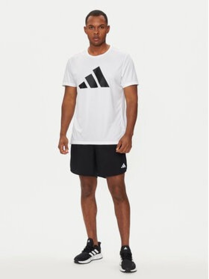 adidas T-Shirt Run It IN0075 Biały Regular Fit