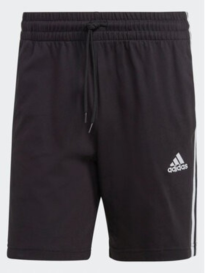 adidas Szorty sportowe Essentials 3-Stripes Shorts IC9378 Czarny Regular Fit