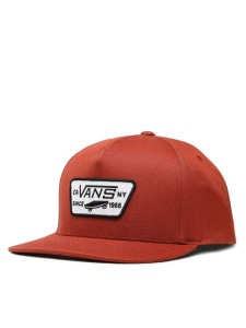 Vans Czapka z daszkiem Mn Full Patch Snapback VN000QPUADU1 Bordowy