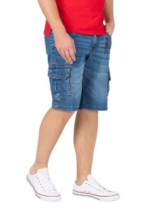 Timezone Szorty dżinsowe "Ryker" - Regular fit - w kolorze niebieskim rozmiar: W31