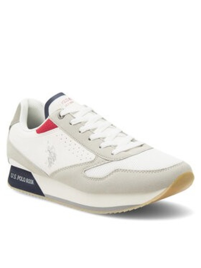 U.S. Polo Assn. Sneakersy NOBIL003G Biały