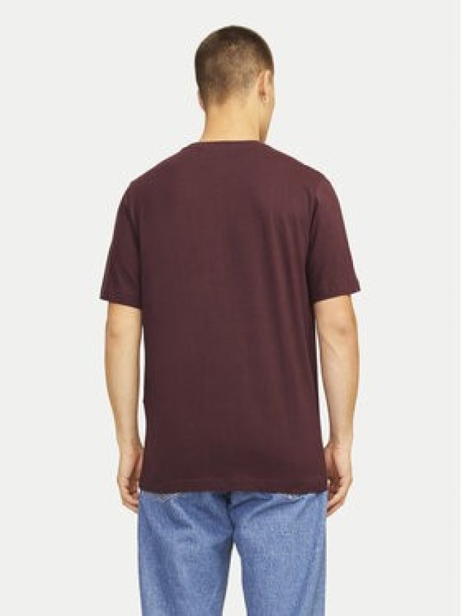 Jack&Jones T-Shirt Alvis 12256803 Czerwony Standard Fit