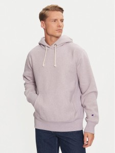 Champion Bluza 218800 Fioletowy Regular Fit