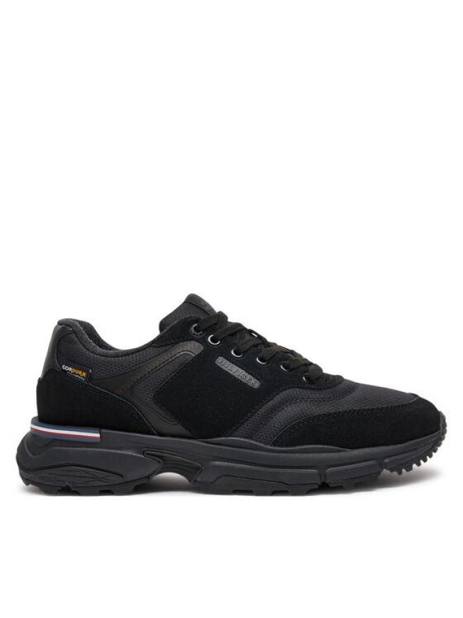 Tommy Hilfiger Sneakersy M Runner Cordura Mix FM0FM05221 Czarny