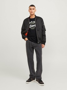 Jack & Jones Koszulka w kolorze czarnym rozmiar: M