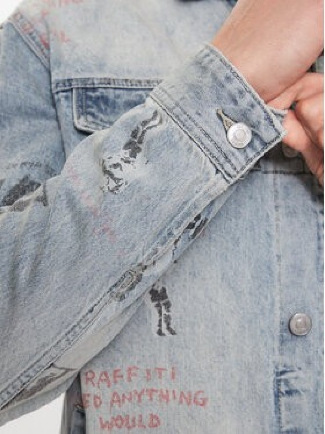 Guess Kurtka jeansowa M3YXN6 D4YO0 Niebieski Regular Fit